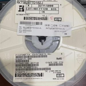 KOA RK73B2BTTD102J 1kΩ ±5% 0402 Thick Film Chip Resistor