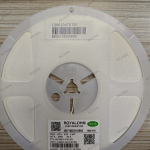 UNI-ROYAL 1206W4J0470T5E 47Ω ±5% 1/4W Thick Film SMD Resistor 1206