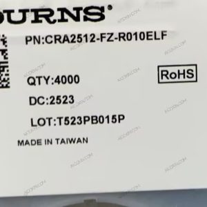 Bourns CRA2512-FZ-R010ELF 10mΩ ±1% 2512 Current Sense Resistor