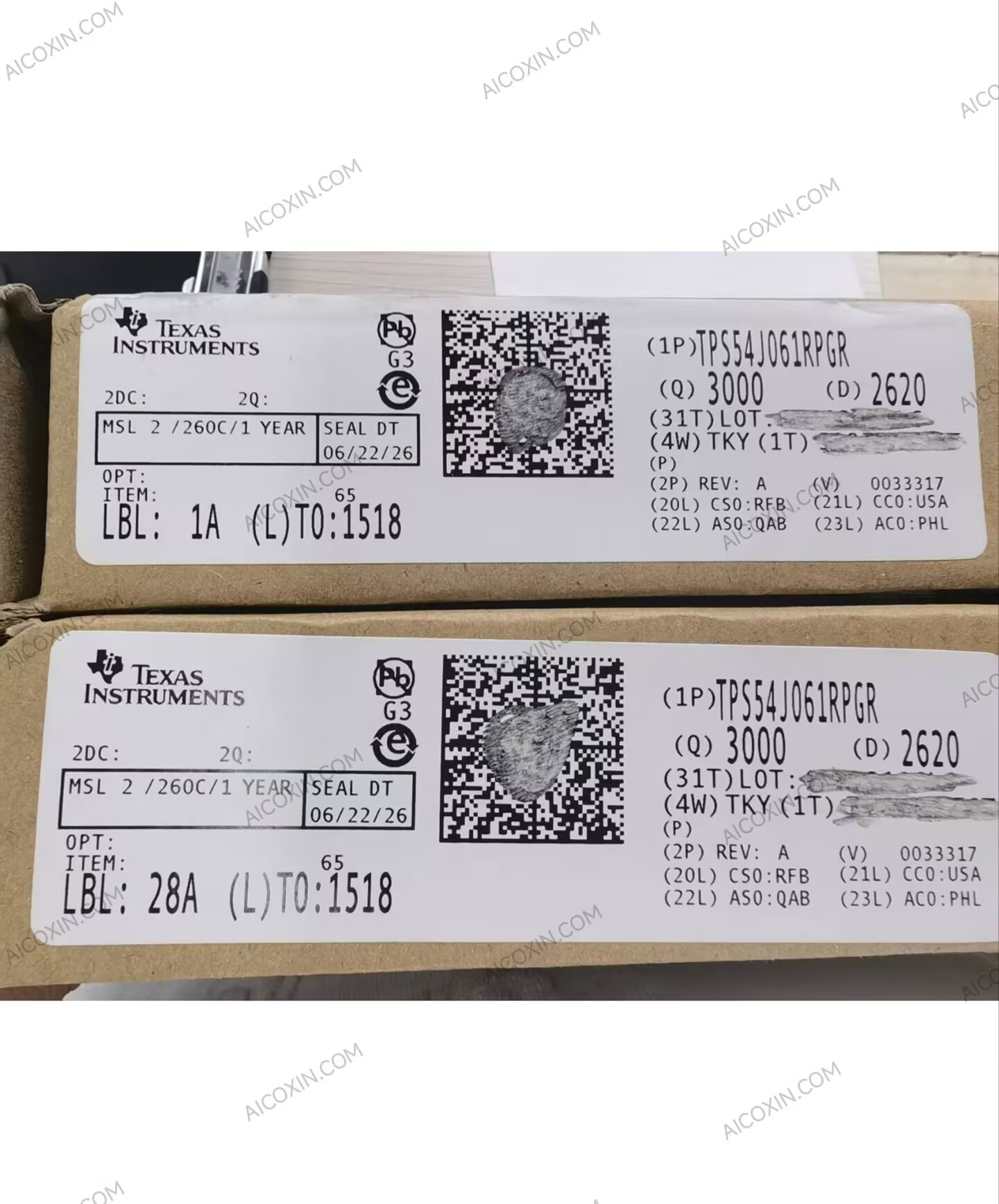 TI TPS54J061RPGR 4V-16V 6A Synchronous Step-Down Buck Converter D-CAP3 VQFN-HR-14