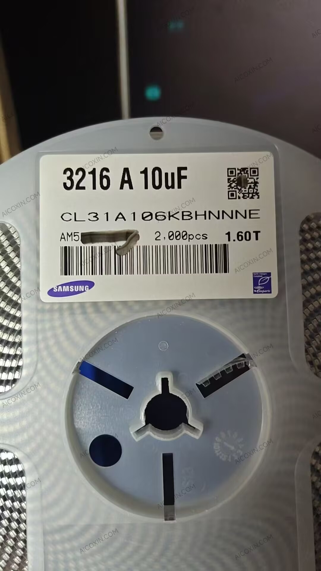 Samsung CL31A106KBHNNNE 10µF 50V X5R 1206 Multilayer Ceramic Capacitor