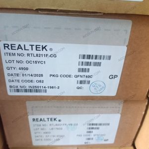 Realtek RTL8211F-CG 10/100/1000M Gigabit Ethernet PHY Transceiver 40-Pin QFN