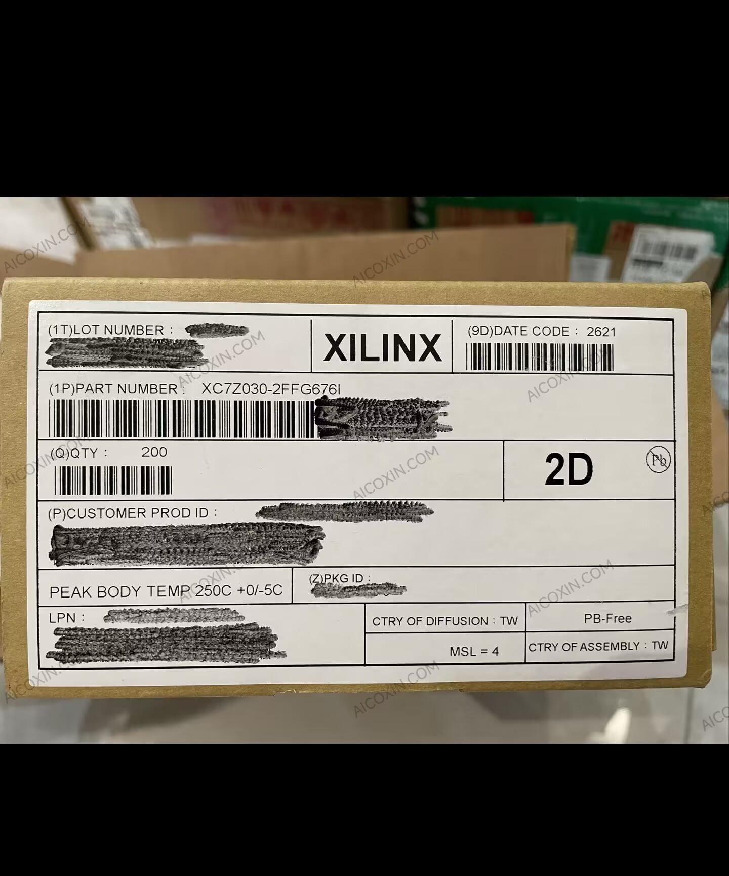 XC7Z030-2FFG676I Xilinx Zynq-7000 ARM FPGA SoC FFG676 - Image 3