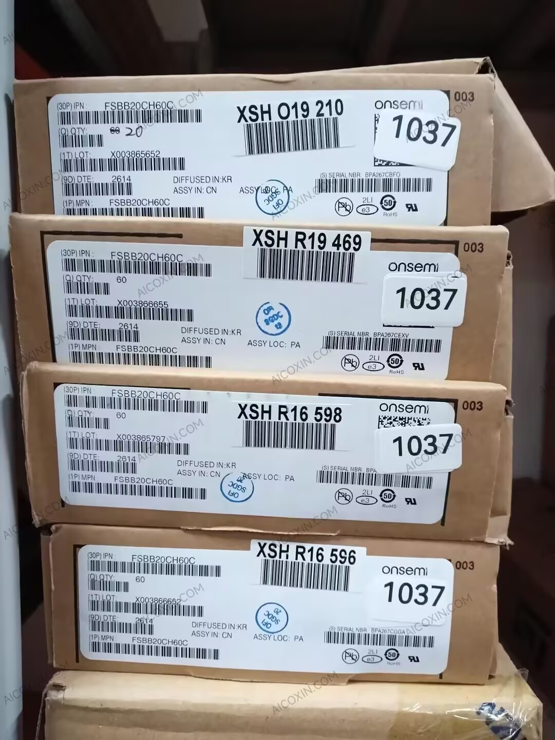 FSBB20CH60C onsemi 600V 20A Three Phase IGBT IPM