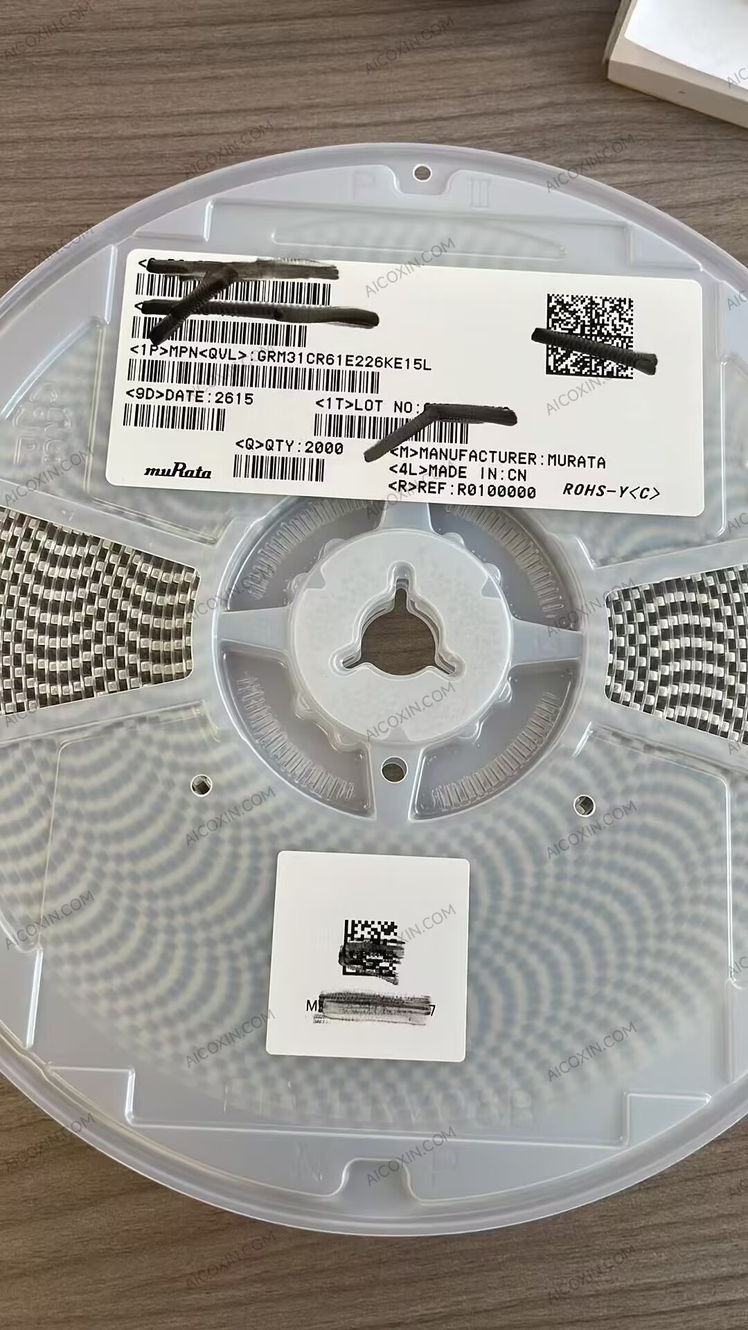 Murata GRM31CR61E226KE15L 22uF 25V X5R 1206 MLCC Ceramic Capacitor
