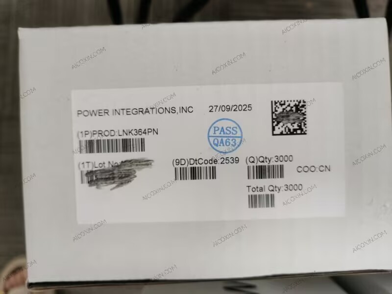 PI LNK364PN LinkSwitch-XT 700V 9W Low-Power Offline Switcher IC DIP-8B