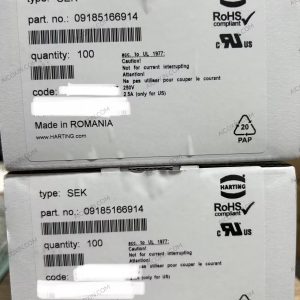 HARTING 09185166914 16-Contact 2.54mm Male PCB-to-Cable Connector SEK Standard