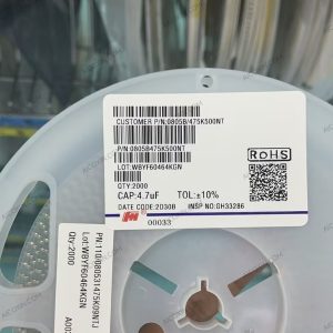Fenghua 0805B475K500NT 4.7uF 50V X7R 0805 Multilayer Ceramic Capacitor MLCC