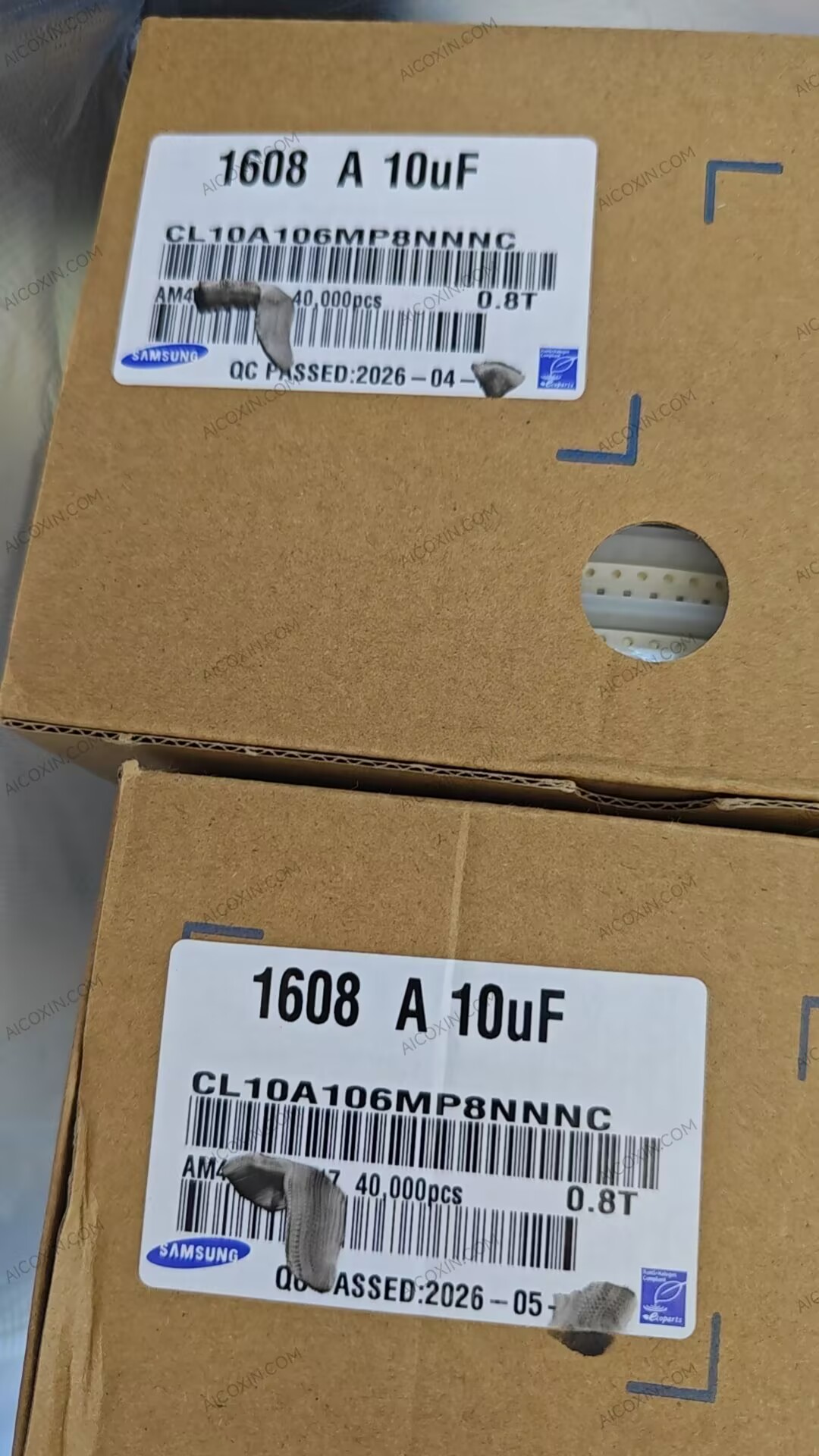 CL10A106MP8NNNC Samsung 10uF 10V X5R MLCC Ceramic Capacitor 0603