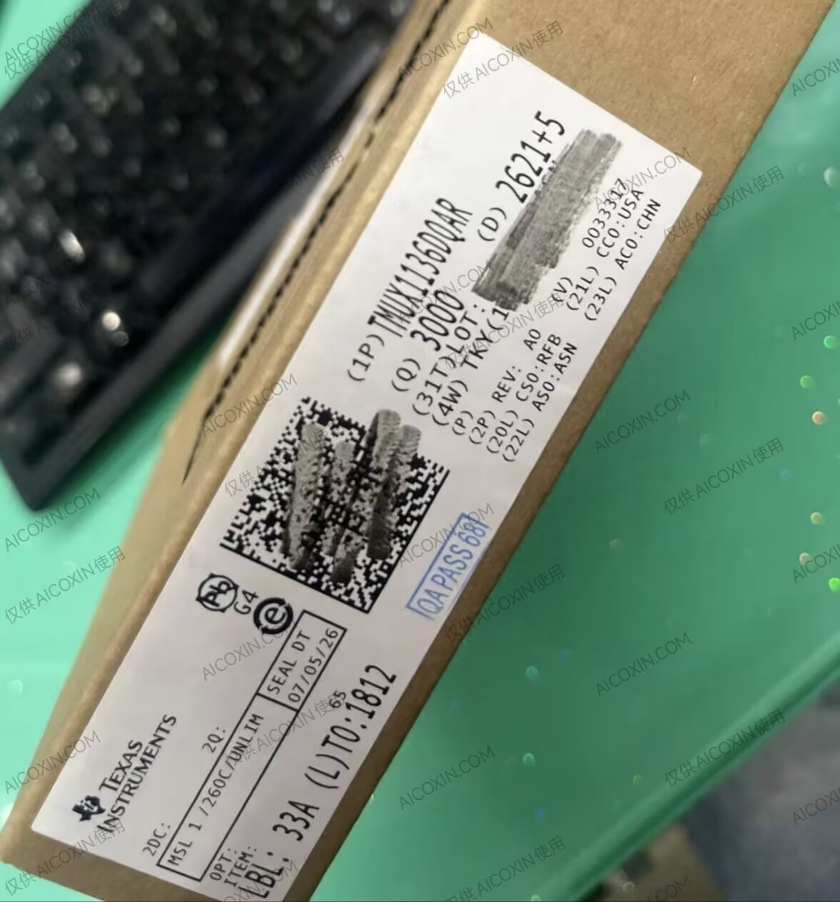 TI TMUX1136DQAR 2:1 Dual-Channel Low-Leakage Precision Analog Switch USON-10