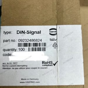 HARTING 09232486824 DIN 41612 Type 2C 48-Contact 2A Female PCB Connector