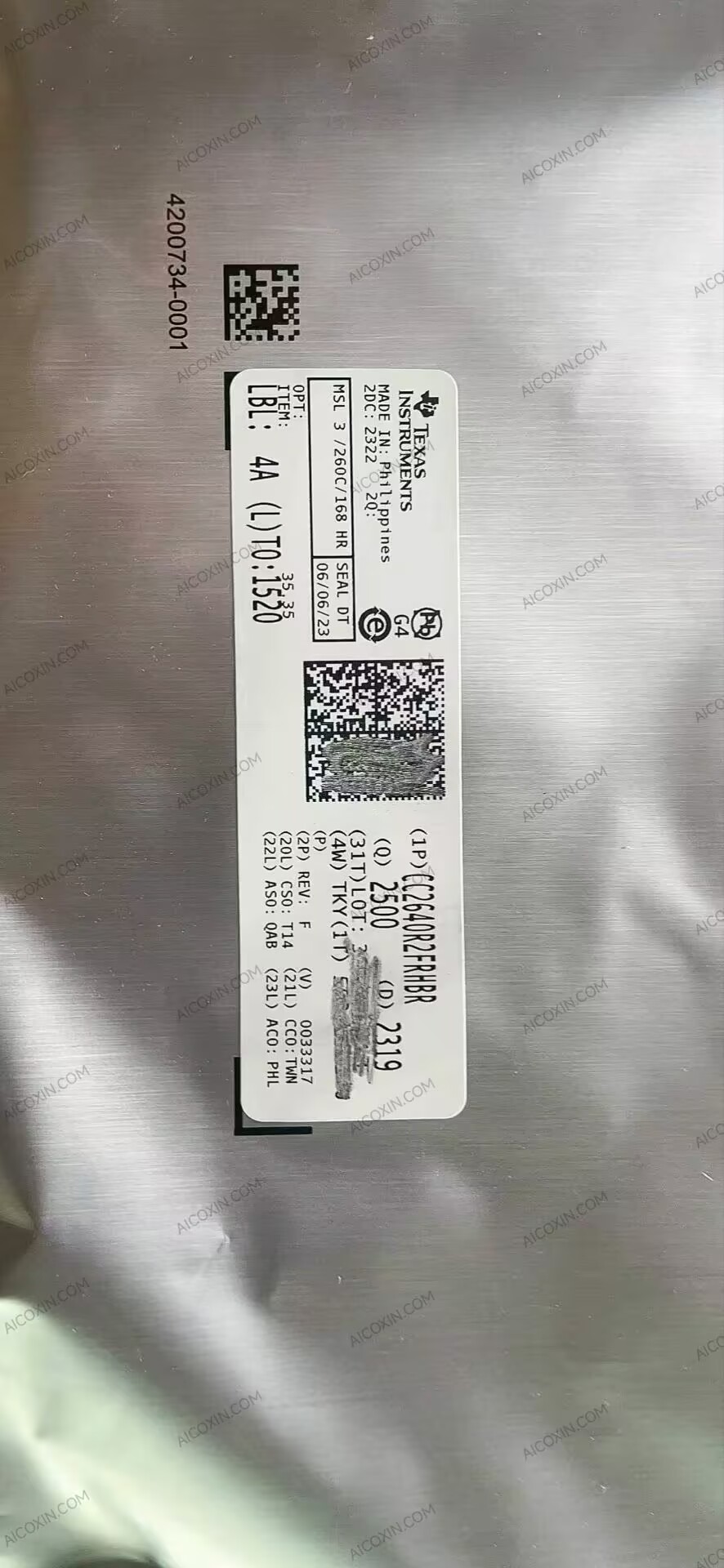 TI CC2640R2FRHBR Bluetooth 5.1 Low Energy Wireless MCU 128KB Flash VQFN-32