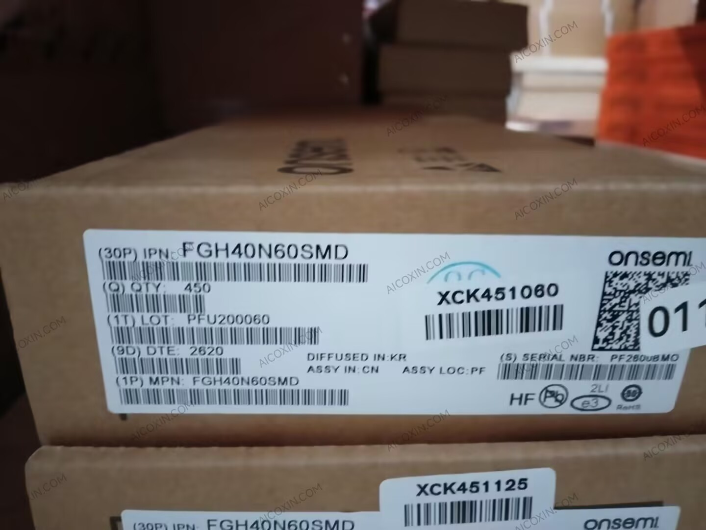 FGH40N60SMD onsemi 600V 40A Field Stop IGBT TO-247