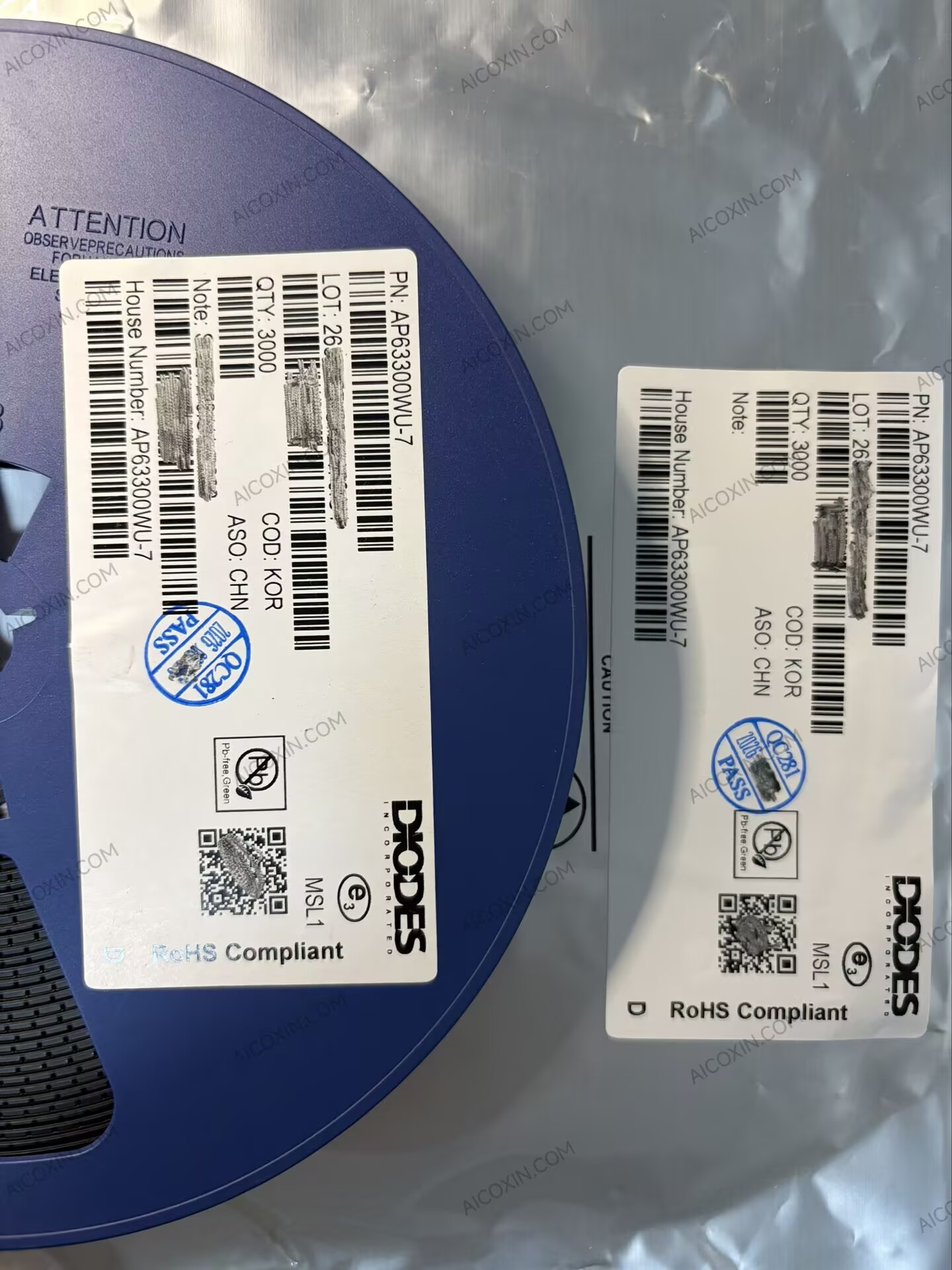 Diodes AP63300WU-7 3.8V-32V 3A Low-IQ Synchronous Buck Converter TSOT26
