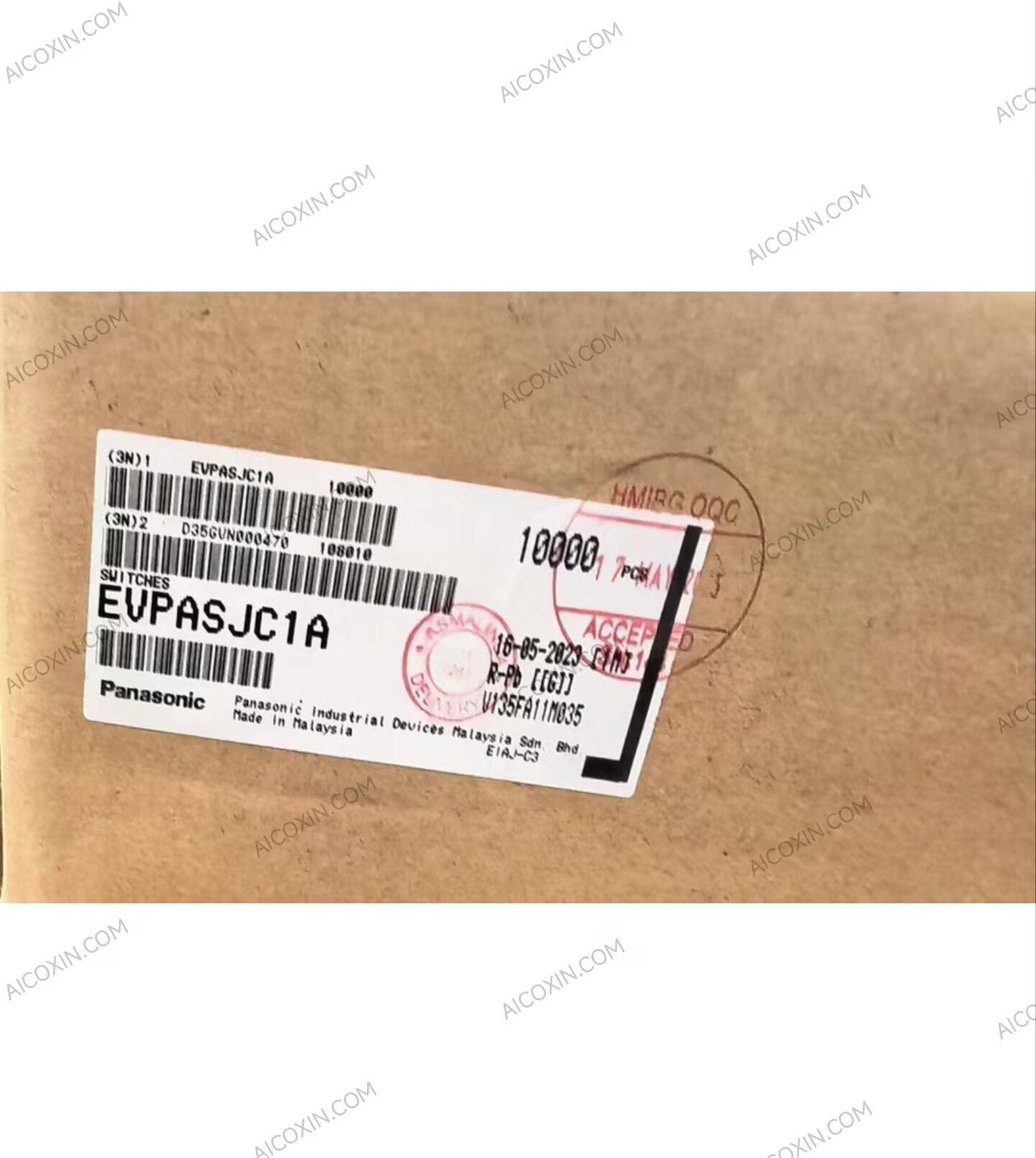 EVPASJC1A Panasonic Tactile Push Button Switch