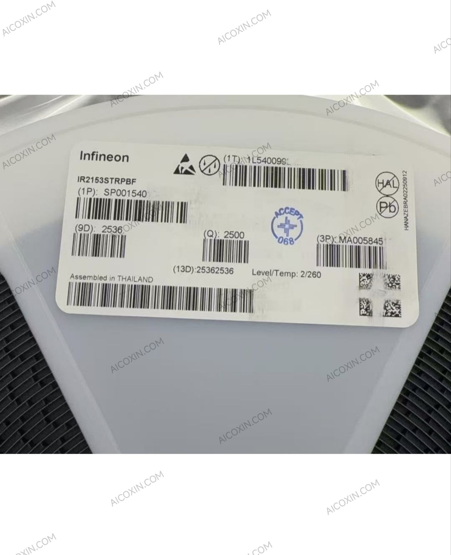 IR2153STRPBF Infineon Self-Oscillating Half-Bridge Driver IC