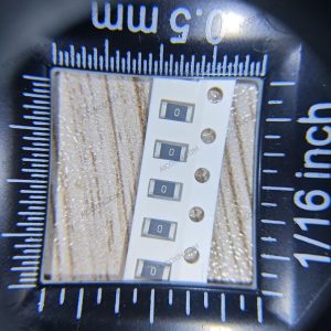 UNI-ROYAL 1206W4F0000T5E 0Ω 250mW 1206 Jumper Chip Resistor