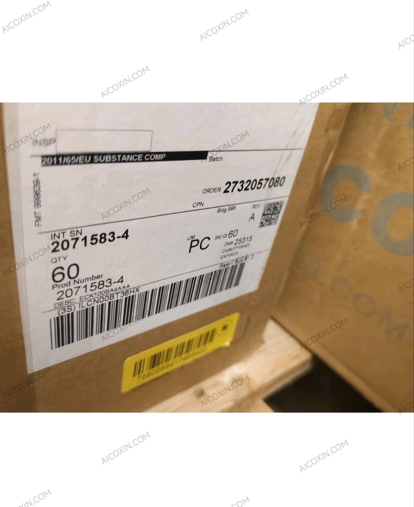 TE Connectivity 2071583-4 ECK100B 100A 1000VDC 12V Coil High Voltage DC Contactor