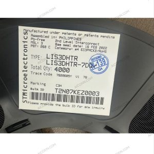 LIS3DHTR STMicroelectronics 3-Axis MEMS Accelerometer