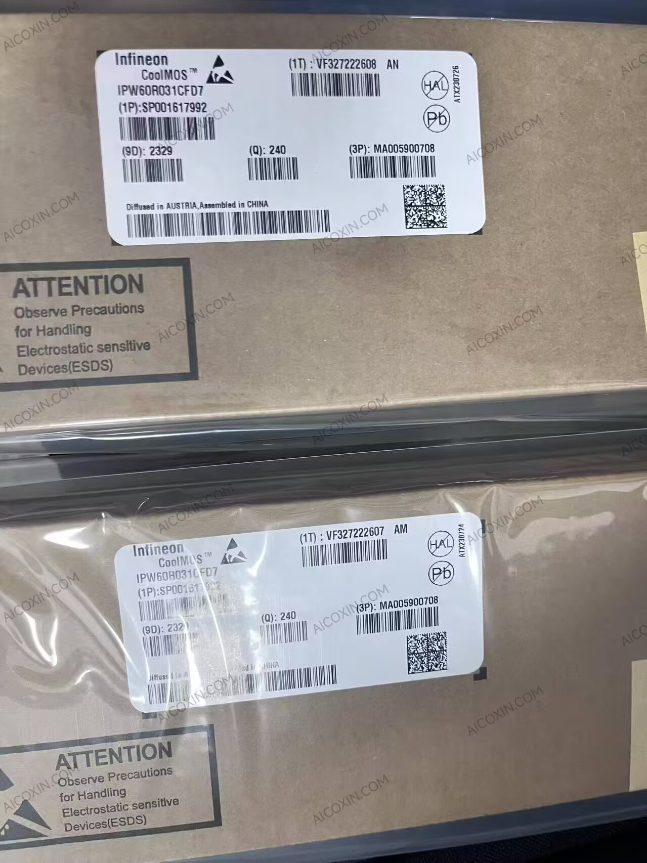 Infineon IPW60R031CFD7XKSA1 600V 63A CoolMOS CFD7 N-Channel Power MOSFET TO-247-3