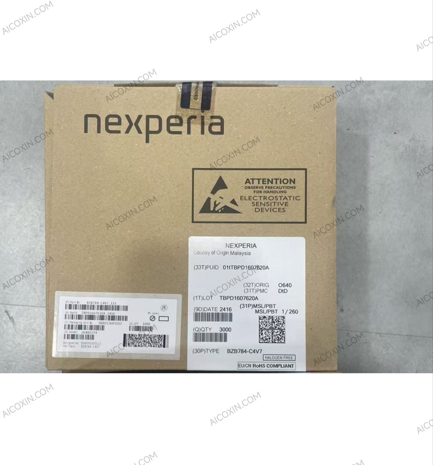 Nexperia BZB784-C4V7 4.7V Dual Zener Diodes SOT323